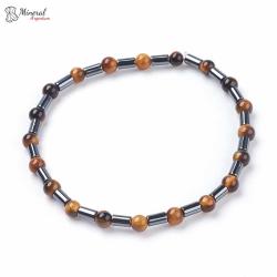 Náramek z Hematitu a Tygřího oka