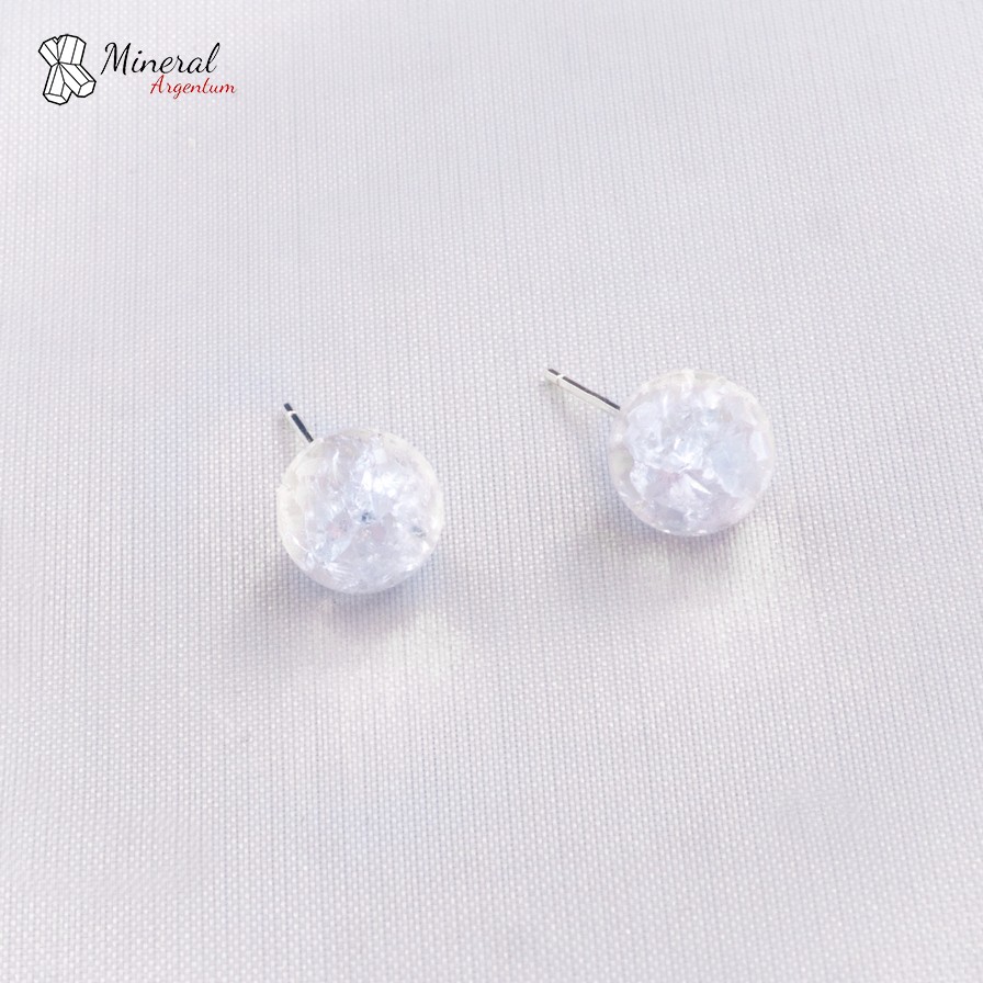 Náušnice ze stříbra a Křišťálu