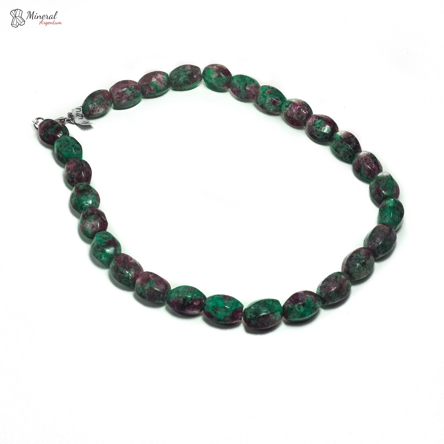 Náhrdelník z Rubínu v Zoisitu