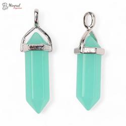 Přívěsek z Achátu a chirurgické oceli